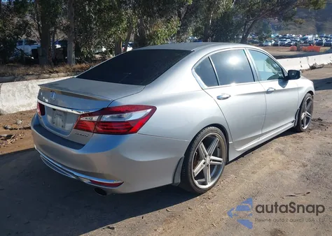 2017 Honda Accord Sport from USA, damaged, VIN 1HGCR2F66HA013577